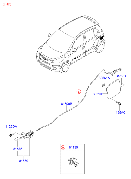 HOLDER ASSY - CHILD SEAT