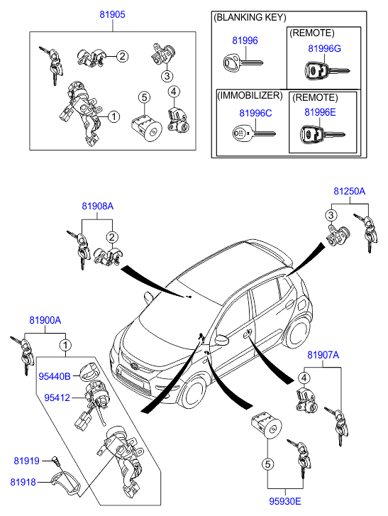 HOLDER ASSY - CHILD SEAT