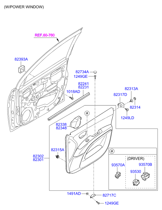 HOLDER ASSY - CHILD SEAT