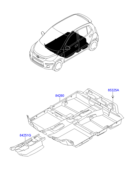 HOLDER ASSY - CHILD SEAT