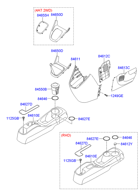 HOLDER ASSY - CHILD SEAT