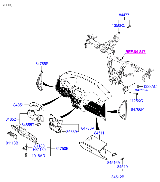 HOLDER ASSY - CHILD SEAT