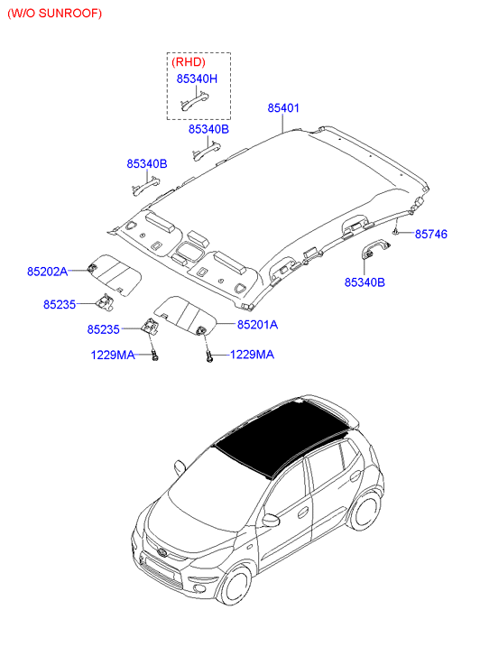 HOLDER ASSY - CHILD SEAT