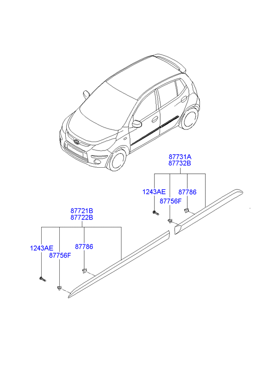 HOLDER ASSY - CHILD SEAT