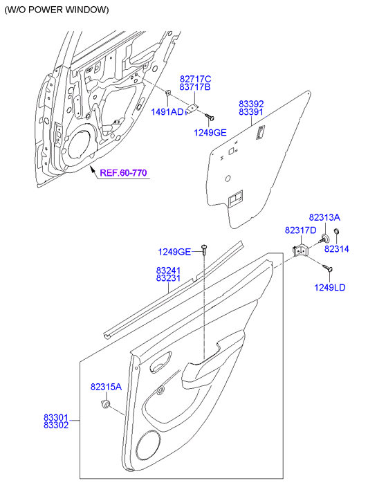 HOLDER ASSY - CHILD SEAT