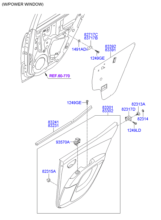 HOLDER ASSY - CHILD SEAT