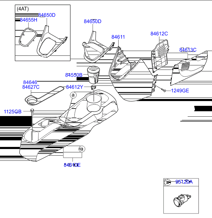 HOLDER ASSY - CHILD SEAT