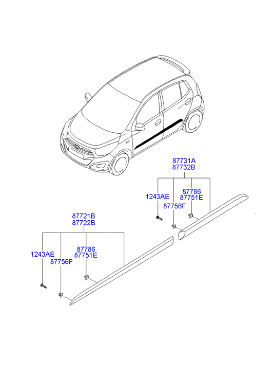 HOLDER ASSY - CHILD SEAT