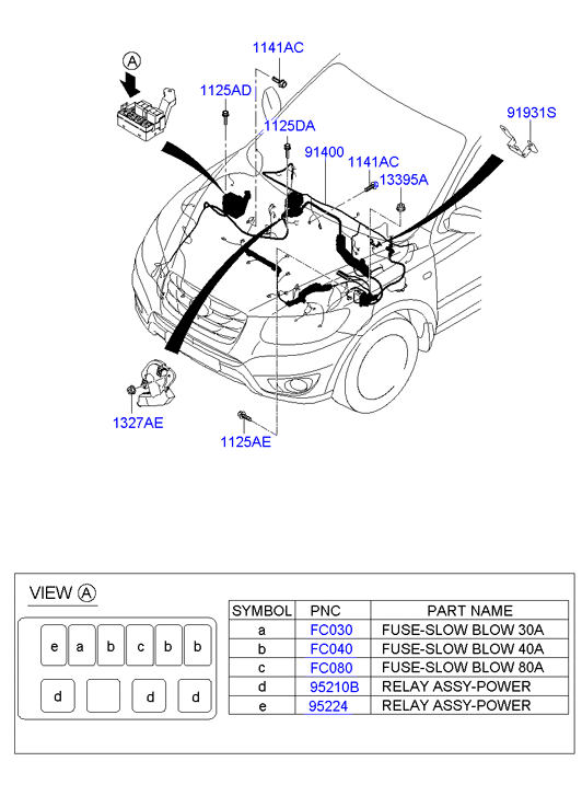 AIR CONDITIONER SYSTEM - REAR