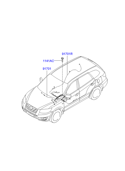 AIR CONDITIONER SYSTEM - REAR