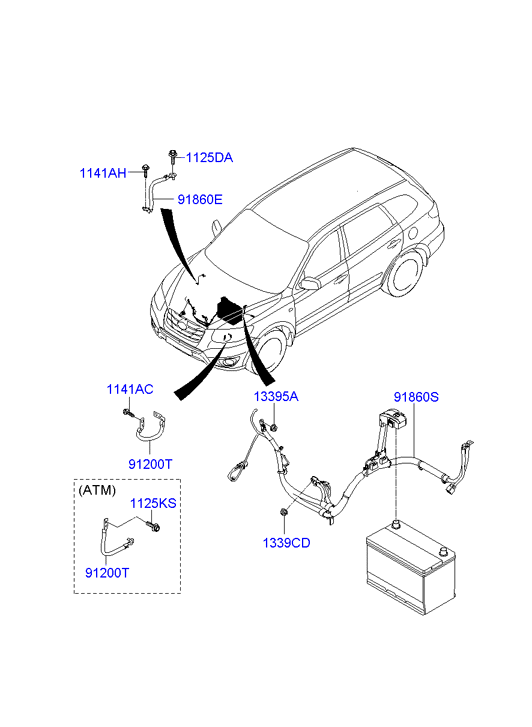 AIR CONDITIONER SYSTEM - REAR