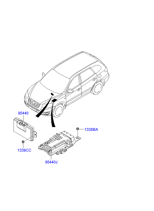 AIR CONDITIONER SYSTEM - REAR