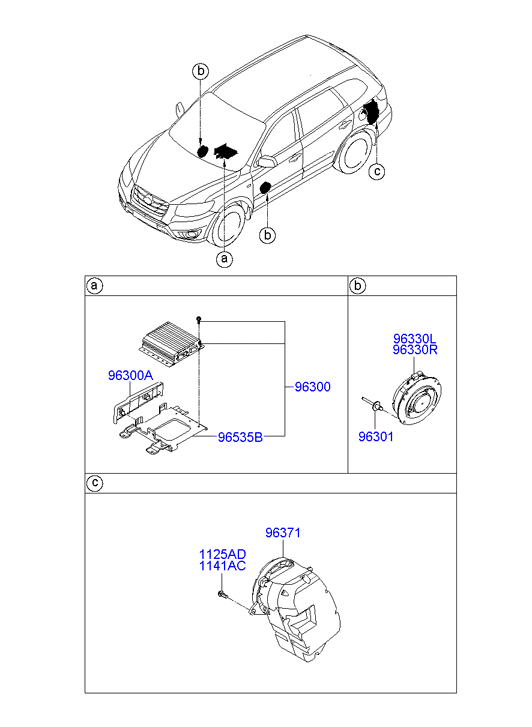 AIR CONDITIONER SYSTEM - REAR