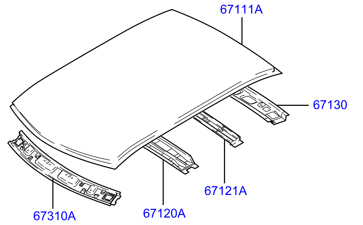 PANEL - REAR DOOR