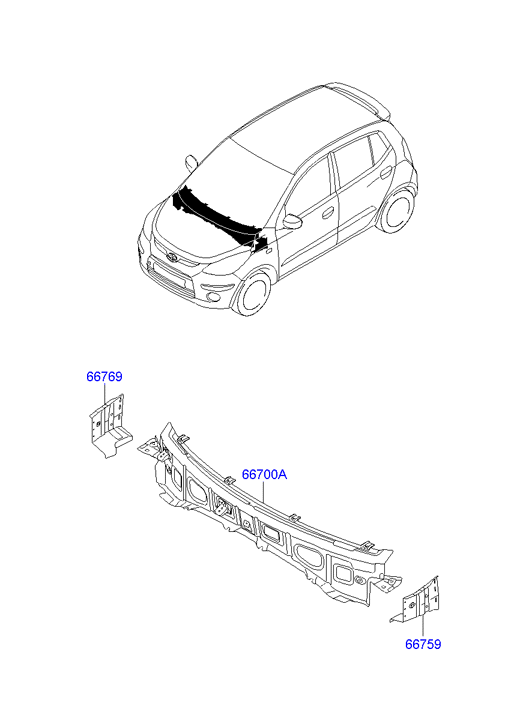 PANEL - REAR DOOR