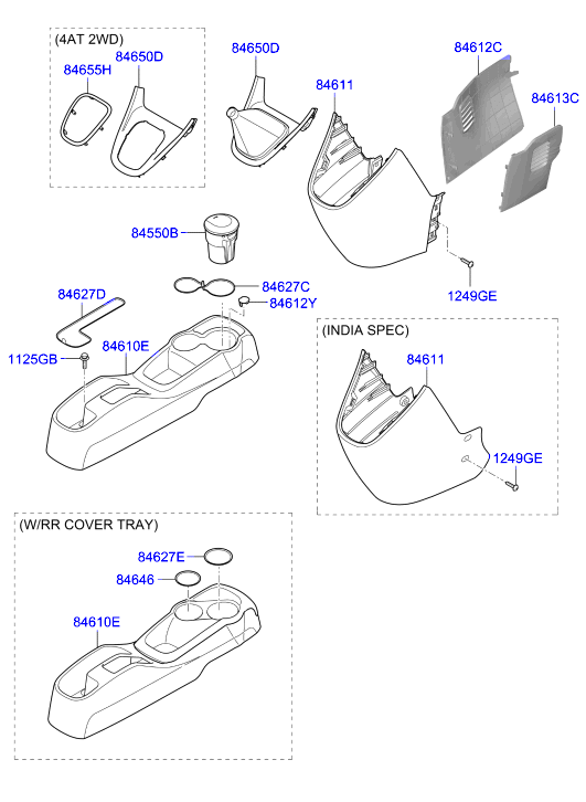 HOLDER ASSY - CHILD SEAT