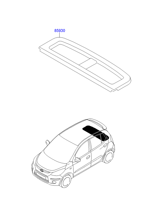 HOLDER ASSY - CHILD SEAT