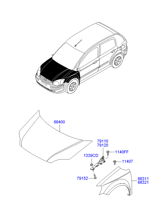 PANEL - REAR DOOR