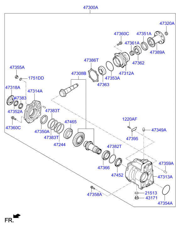 DRIVE SHAFT (REAR)