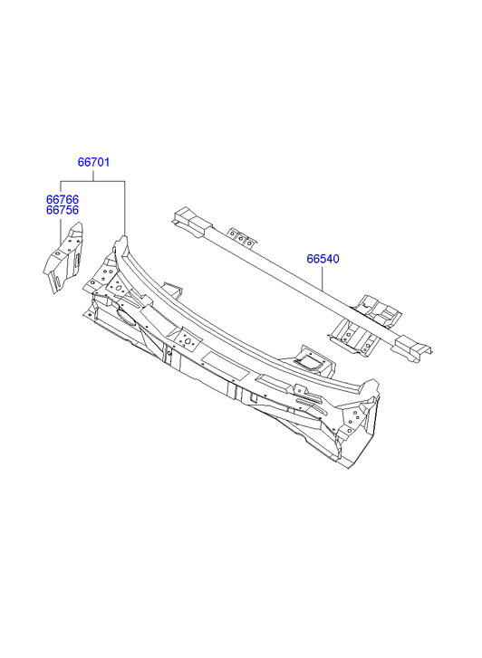 PANEL - REAR DOOR