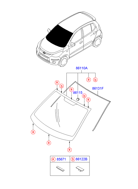 HOLDER ASSY - CHILD SEAT