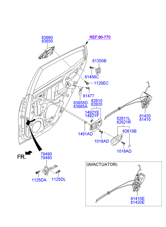 HOLDER ASSY - CHILD SEAT