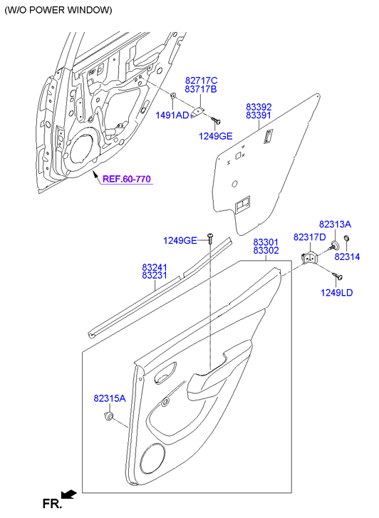 HOLDER ASSY - CHILD SEAT