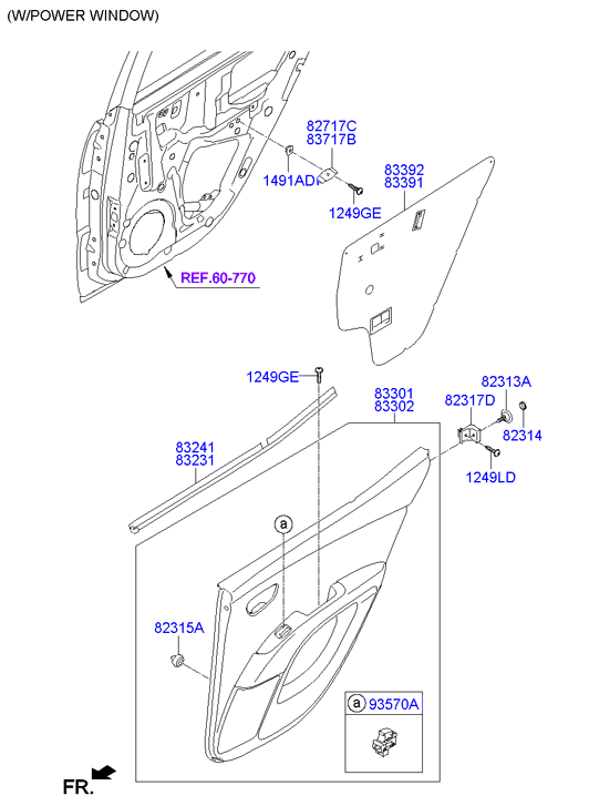 HOLDER ASSY - CHILD SEAT