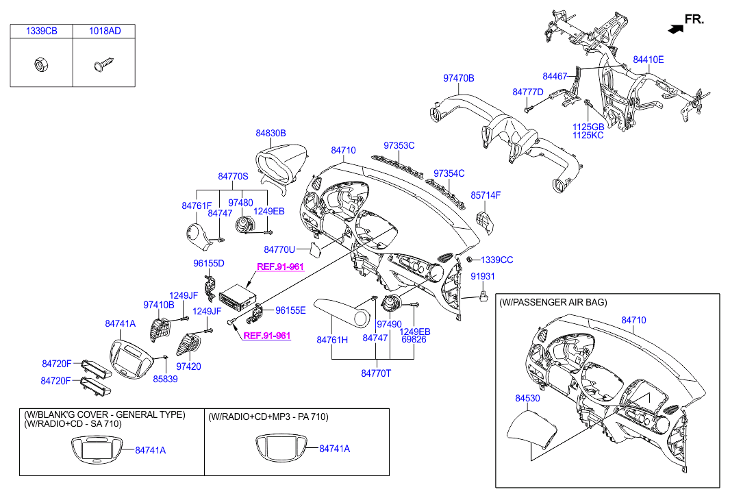 HOLDER ASSY - CHILD SEAT