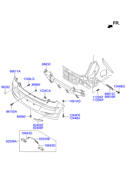 HOLDER ASSY - CHILD SEAT