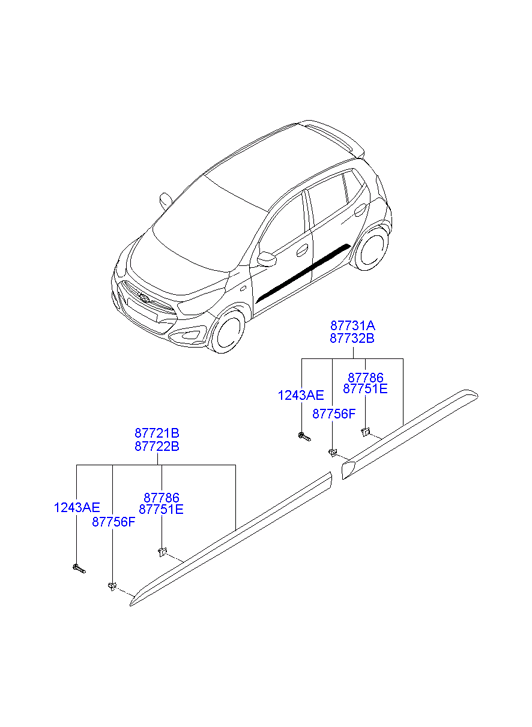 HOLDER ASSY - CHILD SEAT