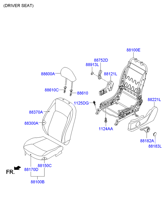 HOLDER ASSY - CHILD SEAT