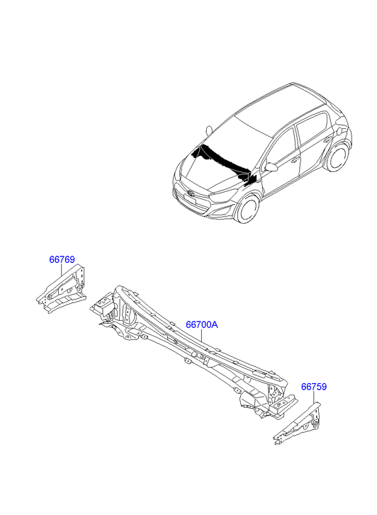 PANEL - REAR DOOR