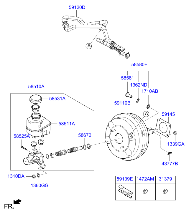 система стояночного тормоза