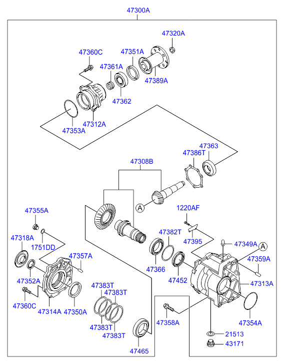 DRIVE SHAFT - FRONT