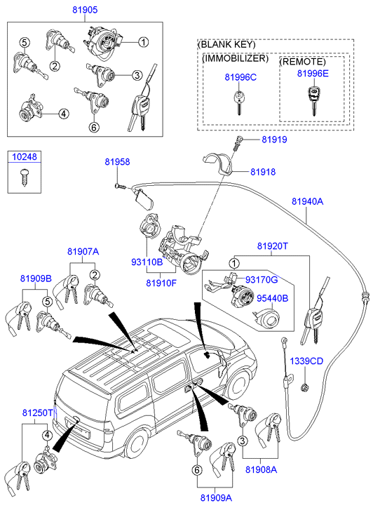 HARDWARE - REAR SEAT