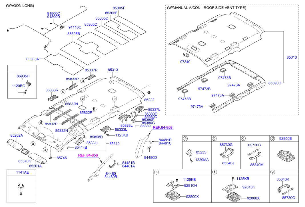 HARDWARE - REAR SEAT