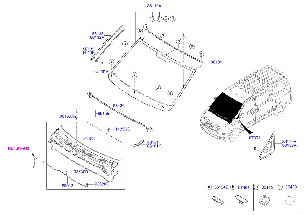 HARDWARE - REAR SEAT