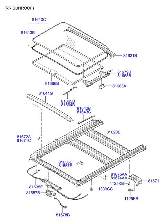 HARDWARE - REAR SEAT