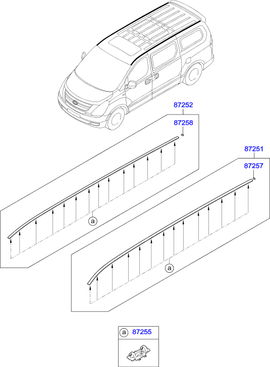 HARDWARE - REAR SEAT