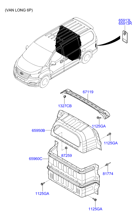 PANEL - REAR DOOR