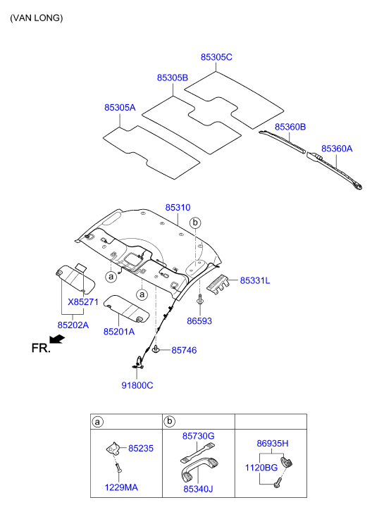 HARDWARE - REAR SEAT