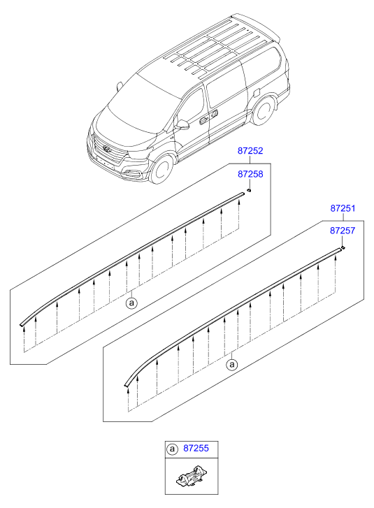 HARDWARE - REAR SEAT