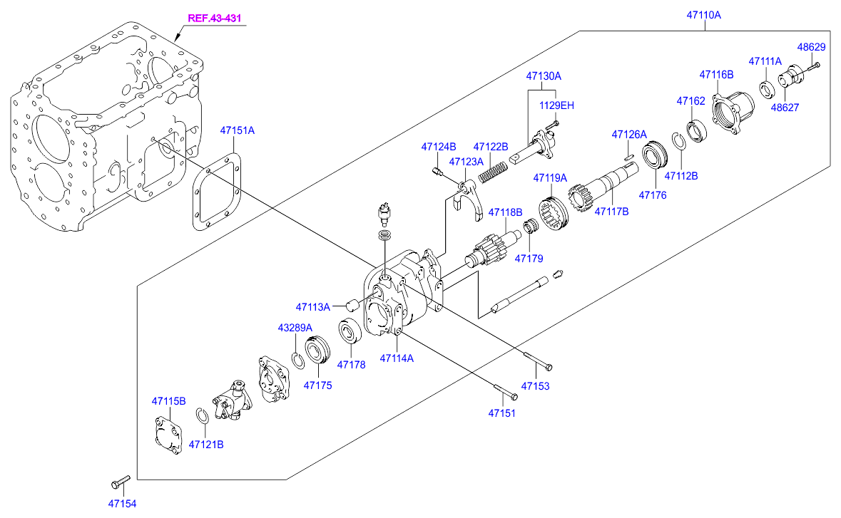 PROPELLER SHAFT (FRONT)