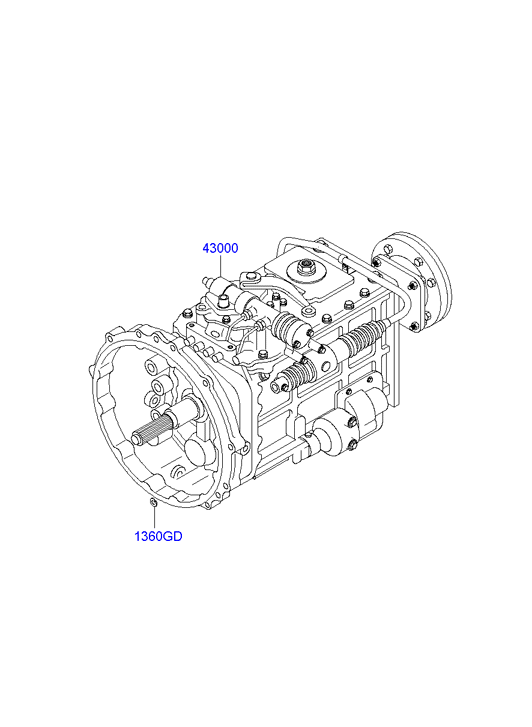 PROPELLER SHAFT (TANDEM)