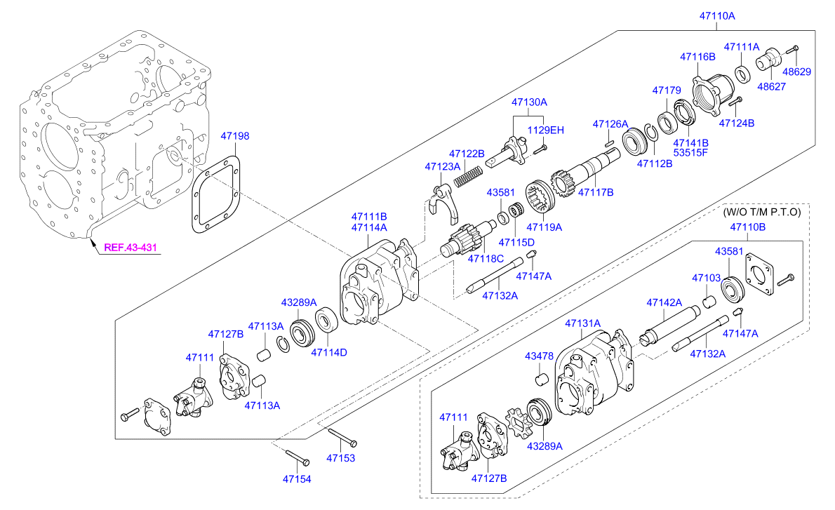 PROPELLER SHAFT (TANDEM)