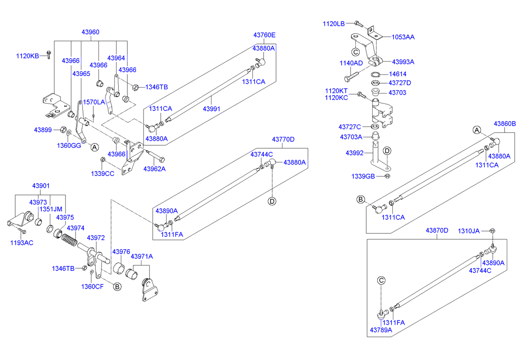 PROPELLER SHAFT (TANDEM)