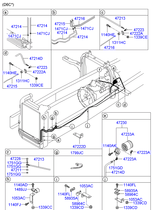 PROPELLER SHAFT (TANDEM)