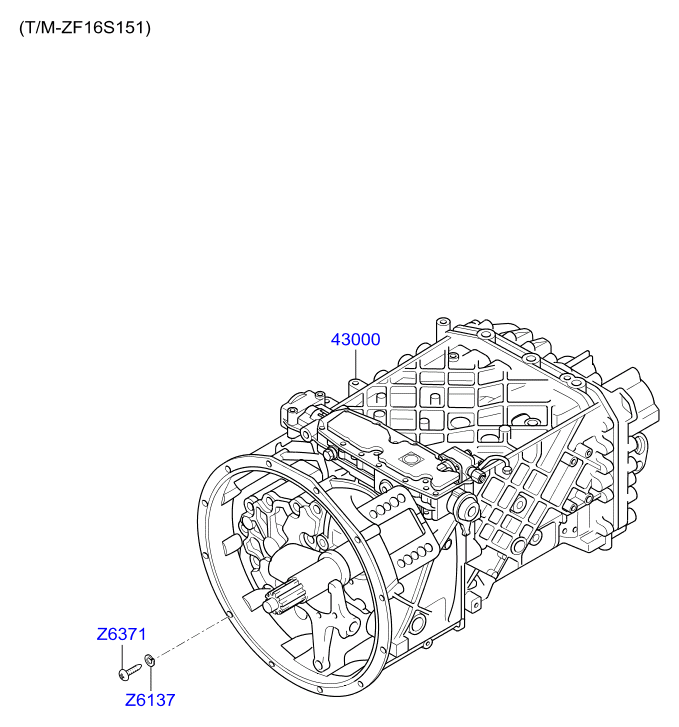 PROPELLER SHAFT (TANDEM)