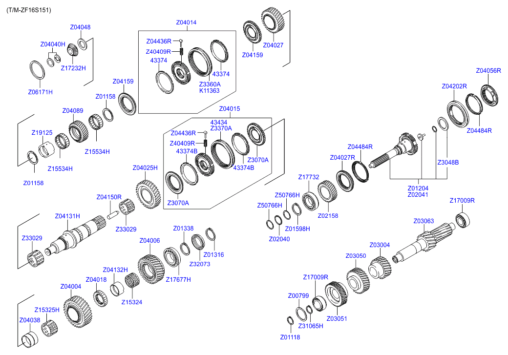 PROPELLER SHAFT (TANDEM)